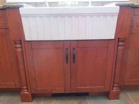 farmhouse sink single base cabinet